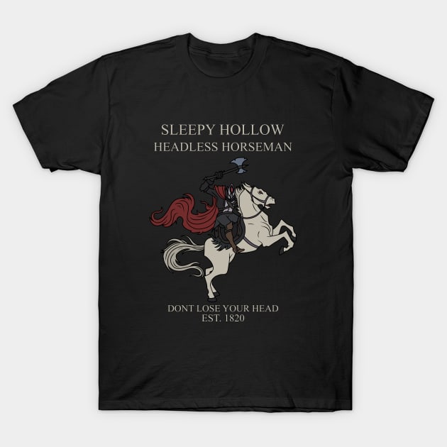 Headless Horseman T-Shirt by valentinahramov